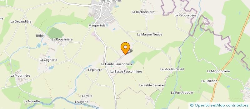 localisation de l'entreprise GARREAU ERWAN à MENOMBLET