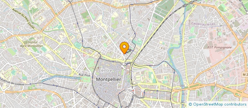 localisation de l'entreprise GARREL à MONTPELLIER