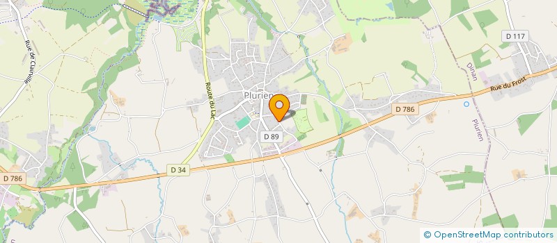 localisation de l'entreprise GARRET ET ASSOCIES  PLURIEN