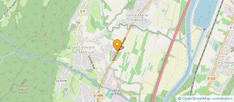 localisation de l'entreprise GARRETT AUTOMOTIVE  LA TERRASSE