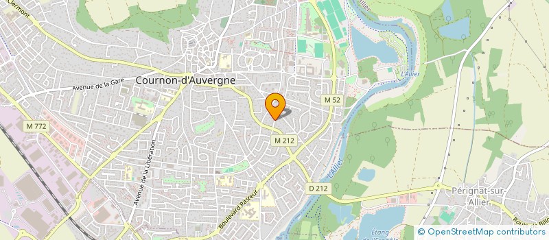 localisation de l'entreprise GARRIDO  COURNON-D'AUVERGNE