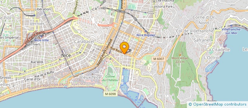 localisation de l'entreprise GARRIDO ROLDAN LE GUISOL à NICE