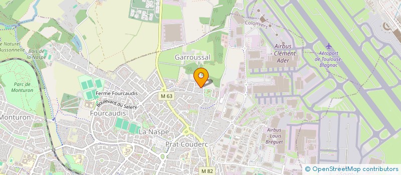 localisation de l'entreprise GARRIG INVEST  COLOMIERS