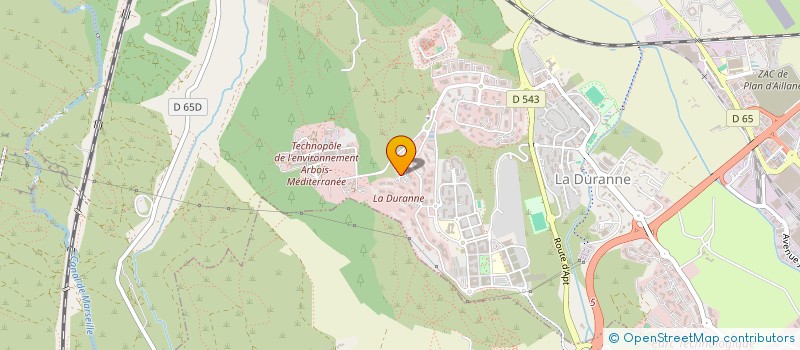 localisation de l'entreprise GARRIGAE CASERNE DE BRIANCON à AIX-EN-PROVENCE