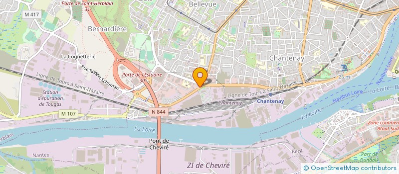 localisation de l'entreprise GARRIGLIANO à NANTES