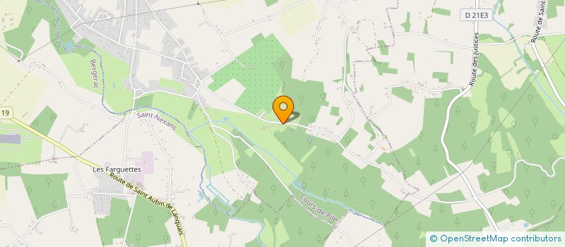 localisation de l'entreprise GARRIGUE  COURS-DE-PILE