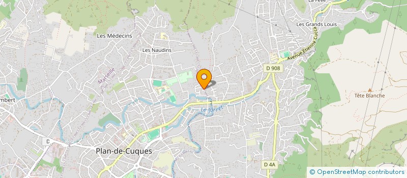 localisation de l'entreprise GARRIGUE EVENEMENTS  PLAN-DE-CUQUES