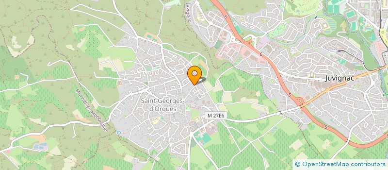 localisation de l'entreprise GARRIGUES ENERGIE  SAINT-GEORGES-D'ORQUES