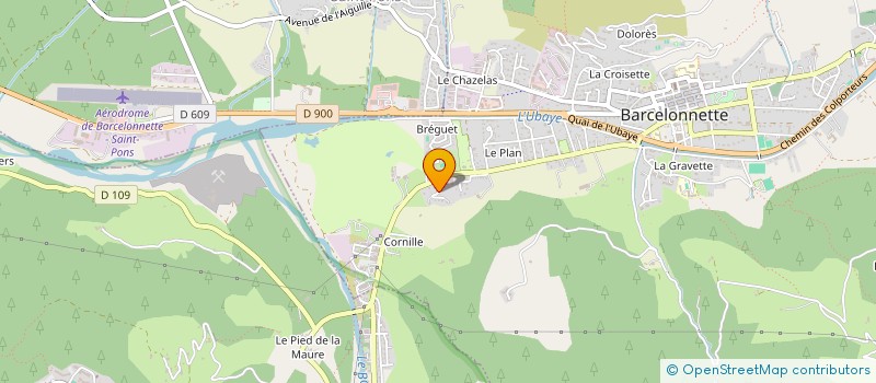 localisation de l'entreprise GARRIGUES IMMOBILIER  ENCHASTRAYES