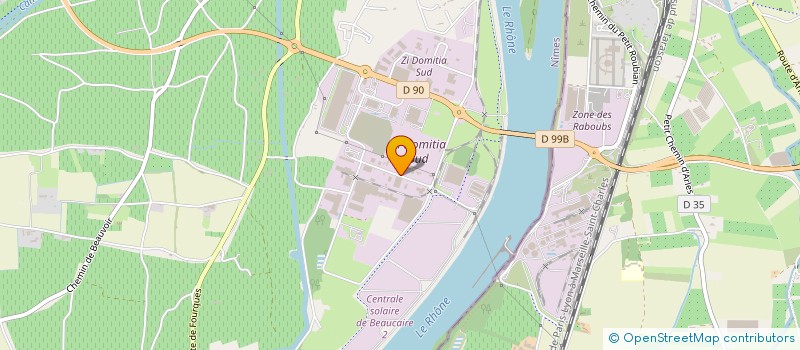 localisation de l'entreprise GARRIGUES INDUSTRIE DISTRIBUTION  BEAUCAIRE