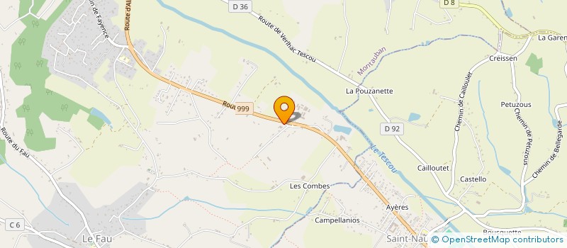 localisation de l'entreprise GARRIGUES SAS à MONTAUBAN