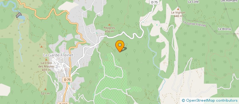 localisation de l'entreprise GARRISON  LA GARDE-FREINET