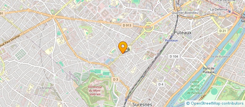 localisation de l'entreprise GARROS ALTITUDE à SURESNES