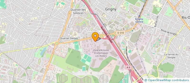 localisation de l'entreprise GARRY-MAUSS à GRIGNY