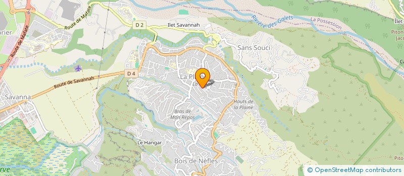 localisation de l'entreprise GARRYER à SAINT-PAUL
