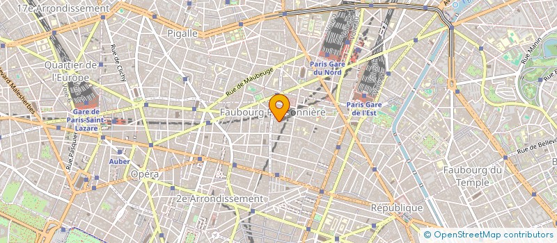 localisation de l'entreprise GARTEX  PARIS