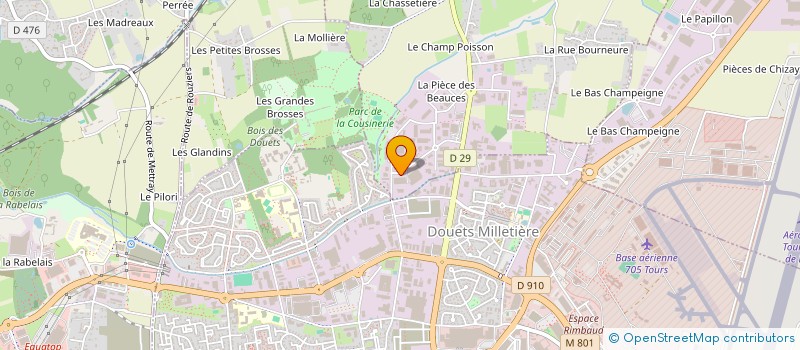 localisation de l'entreprise GARTHEMA  NOTRE-DAME-D'OE