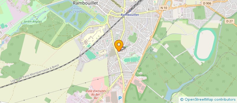 localisation de l'entreprise GARUA à EPERNON