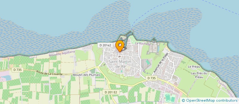 localisation de l'entreprise GARUDA DIFFUSION  SAINT-MARTIN-DE-RE