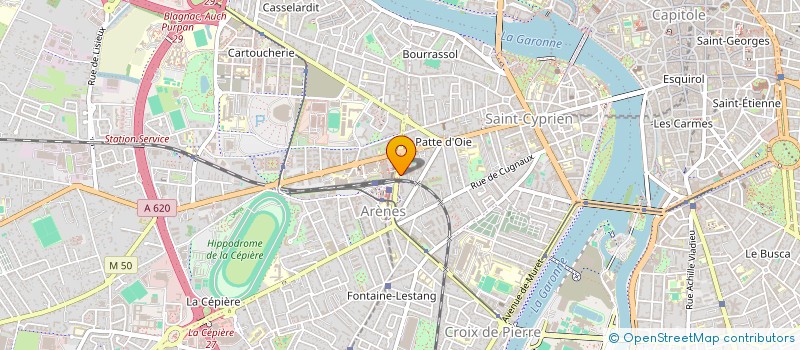 localisation de l'entreprise GARUDA YOGA à TOULOUSE