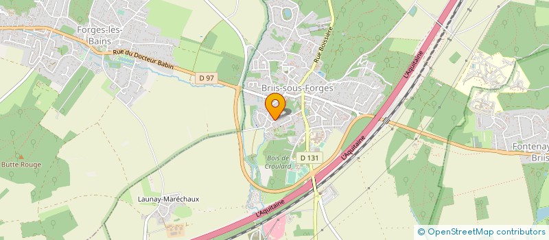 localisation de l'entreprise GARUN DISTRIBUTION  BRIIS-SOUS-FORGES