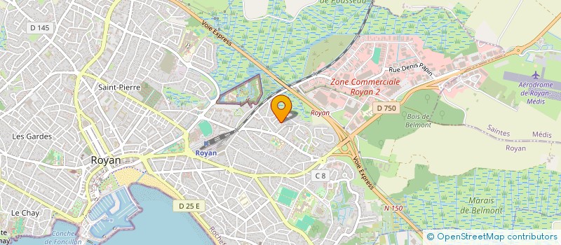 localisation de l'entreprise GARY  SAINT-SULPICE-DE-ROYAN