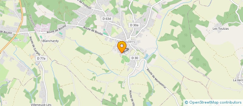 localisation de l'entreprise GARY PRADELLES  VACQUIERS