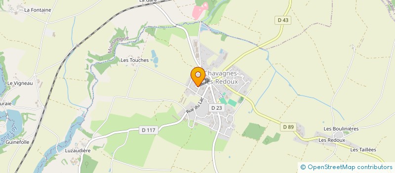 localisation de l'entreprise GAS 79  CHEFFOIS