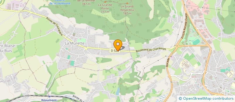 localisation de l'entreprise GAS  LA MURETTE