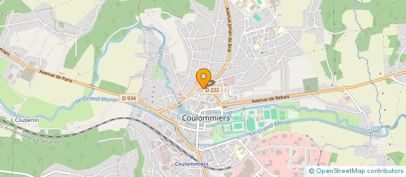 localisation de l'entreprise GAS EXO à COULOMMIERS