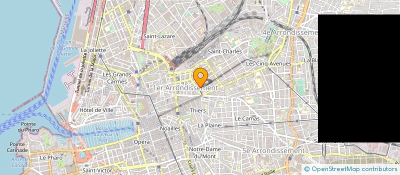 localisation de l'entreprise GAS GROUP AUTON SOLIDARITE à MARSEILLE