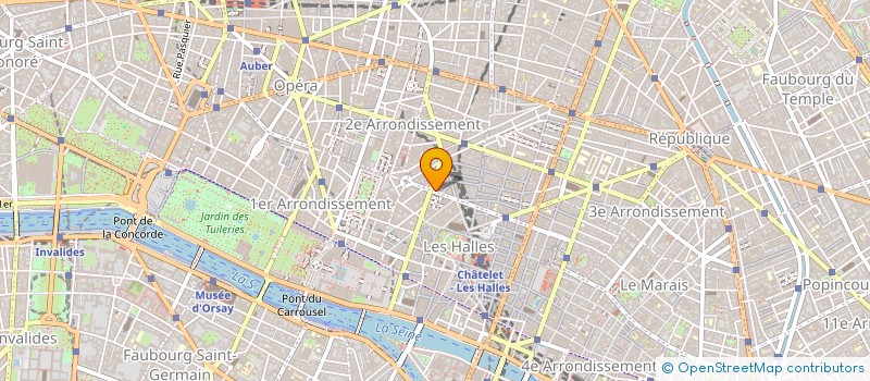 localisation de l'entreprise GAS PARIS à PARIS