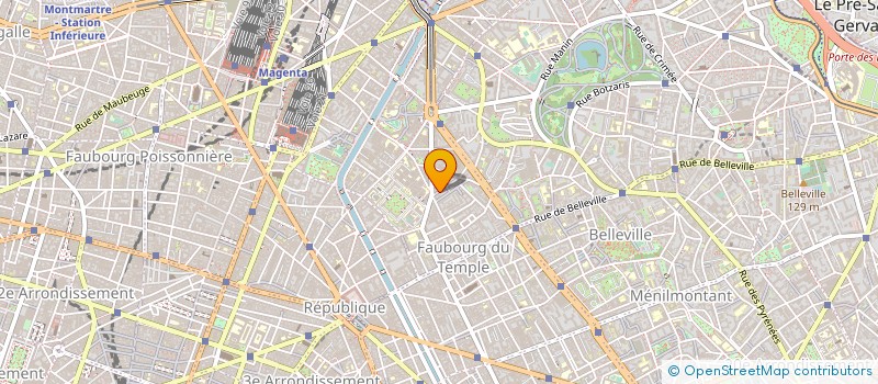 localisation de l'entreprise GAS SPORT à PARIS