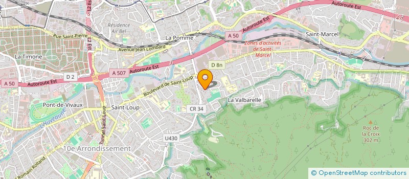 localisation de l'entreprise GAS VTC à MARSEILLE