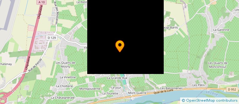 localisation de l'entreprise GASALI à ROCHECORBON