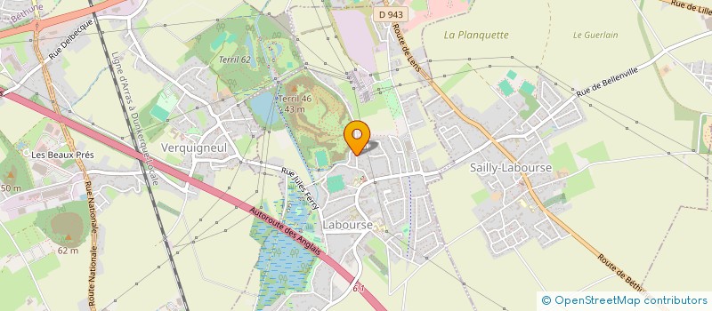 localisation de l'entreprise GASANDELI  LABOURSE