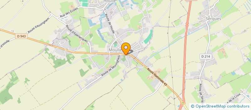 localisation de l'entreprise GASBANE  MOULLE