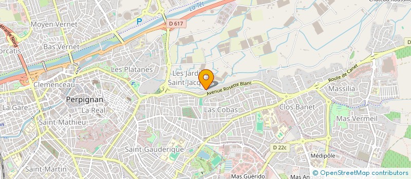 localisation de l'entreprise GASBI  PERPIGNAN