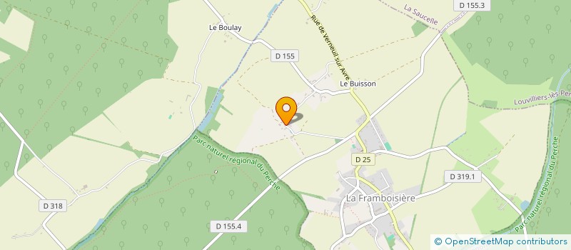 localisation de l'entreprise GASC à LA FRAMBOISIERE