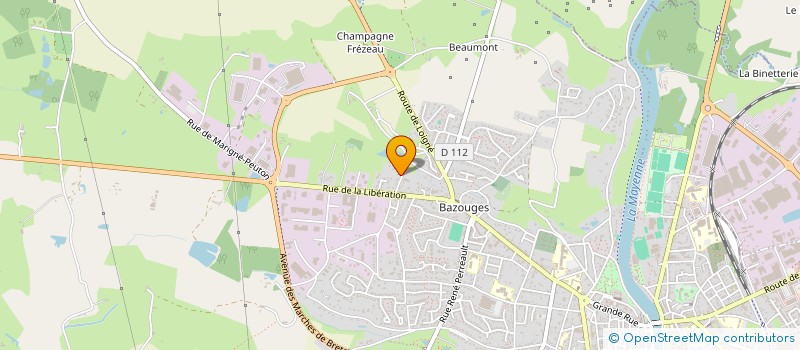 localisation de l'entreprise GASCHOT DEVELOPPEMENT à CHATEAU-GONTIER-SUR-MAYENNE