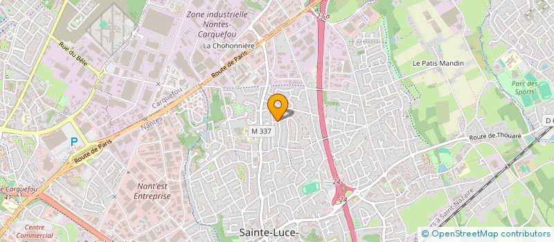 localisation de l'entreprise GASCO  SAINTE-LUCE-SUR-LOIRE