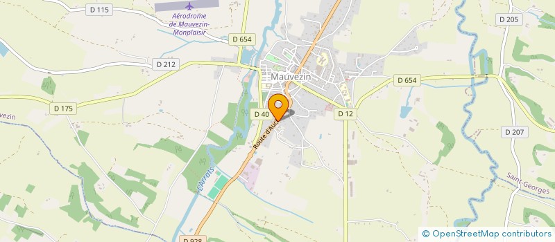 localisation de l'entreprise GASCODIS à MAUVEZIN