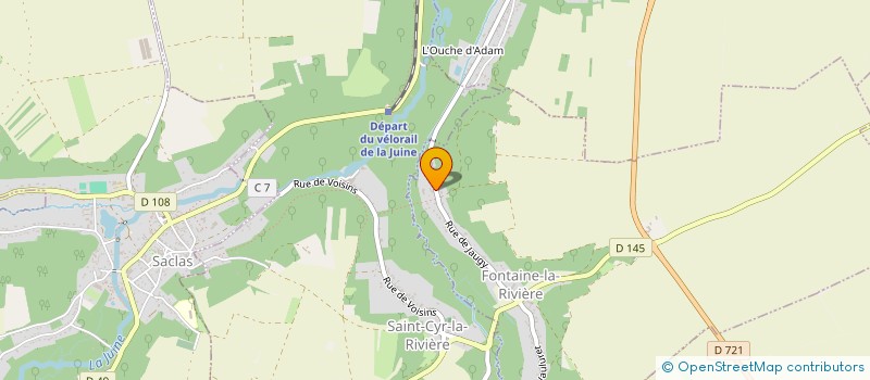 localisation de l'entreprise GASCOGNE  FONTAINE-LA-RIVIERE