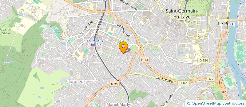 localisation de l'entreprise GASCOGNE  SAINT-GERMAIN-EN-LAYE