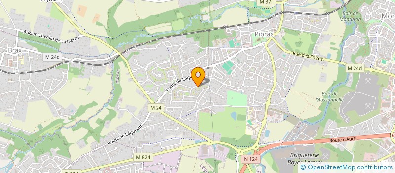 localisation de l'entreprise GASCOGNE à PIBRAC
