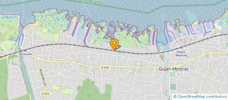 localisation de l'entreprise GASCOGNE CREATION  GUJAN-MESTRAS