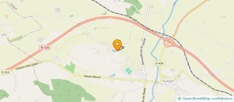 localisation de l'entreprise GASCOGNE DEVELOPPEMENT TRAVAUX PUBLIC  SEISSAN