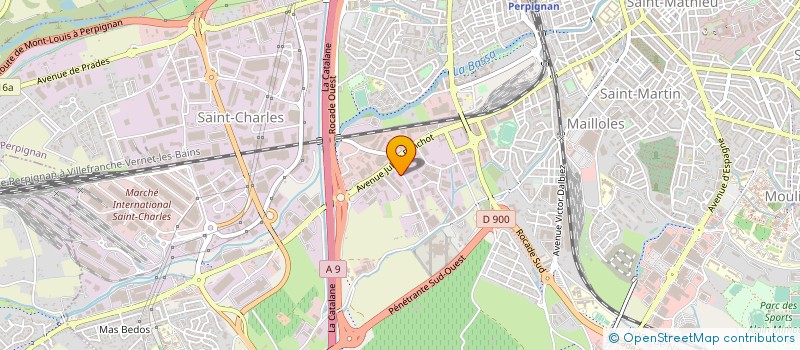 localisation de l'entreprise GASCON SARL à PERPIGNAN