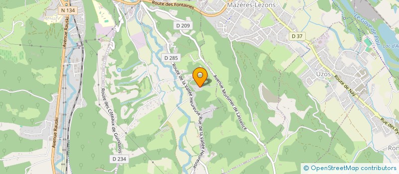 localisation de l'entreprise GASCONHA ELEC à GELOS