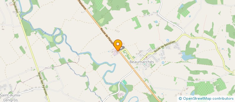 localisation de l'entreprise GASCONNE IMMO  BEAUMARCHES
